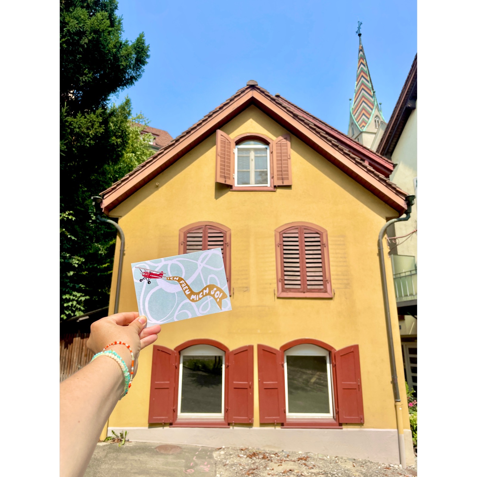 Juhui, «zurzeit…» ist in Baden am Entstehen.